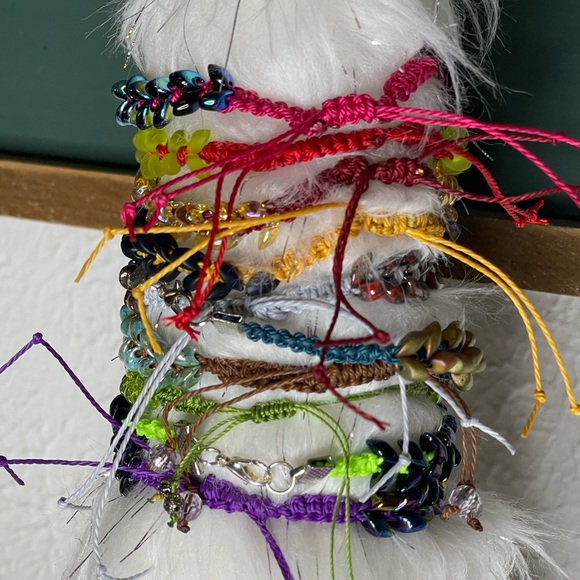 Miyuki Magatama Macrame Bracelets •You Choose - Picture 5 of 6